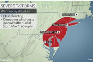 Severe Weather Alert: Storms Will Bring Drenching Downpours, Lightning, Damaging Wind Gusts