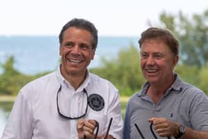 Big Fish: Neighboring Governors Cuomo, Lamont Talk Transportation, Tourism, Tolls -- And Trout