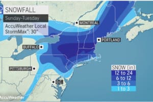 Storm Alert: Here's How Much Snowfall To Expect In Round 2 Of Nor'easter