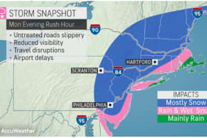 Storm Watch: Here's When Snowfall Will Arrive, End In Round 2 Of Storm