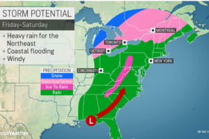 New Storm System Will Sweep Through Area To Start Weekend