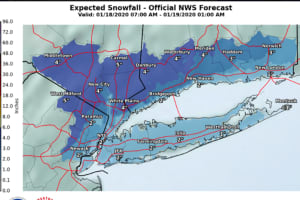 Here Are Brand-New Snowfall Projections For Fast-Moving Weekend Storm