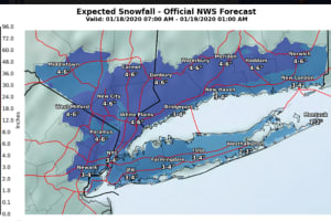 New Snowfall Projections Increase As Strong Winter Storm Approaches Area