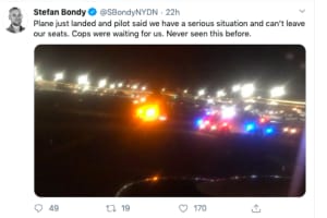 TSA: Female Passenger Made Bomb Threat Before Newark Airport Landing