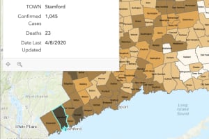 COVID-19: Stamford, At Epicenter Of Pandemic In Connecticut, Now Has 1,045 Cases, 23 Deaths
