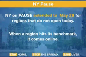 COVID-19: NY On Pause Measure Extended For Long Island