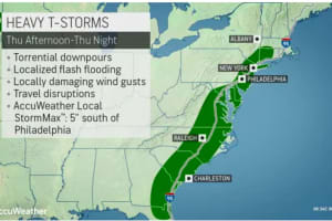 Severe Weather Alert: Thunderstorms Will Bring Heavy Downpours, Damaging Wind Gusts