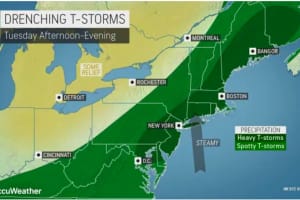 Storms With Drenching Rain, Gusty Winds Will Bring Some Relief From Hot, Sticky Stretch