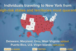 COVID-19: Travelers From Four States Added To NY/NJ/CT Quarantine List
