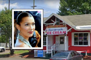 Hadid In Hackensack: Model Bella Grabs Ice Cream, Sliders With Friend In NJ