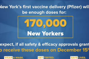 COVID-19: 170,000 Vaccines Coming To New York, Here's Who Will Get Them
