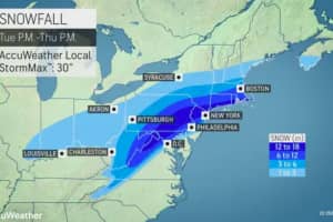 Blockbuster Storm Could Bring 12 To 18 Inches Of Snow To New Jersey, Pennsylvania