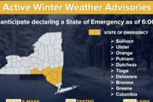Some Hudson Valley Counties Could See State Of Emergency Due To Snow Forecast