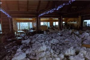 Avalanche Damages Ski Resort In Hudson Valley During Christmas Storm