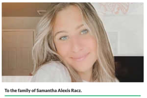 Report: Morris County Native Samantha Racz, 21, Dies In Florham Park Crash