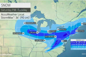 First Snowfall Projections, Timing Released For Big Storm Taking Aim On Region
