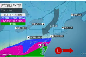 New Storm Will Take Aim On Region After Latest Round Of Snow Makes For Slippery Travel
