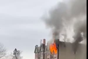 Fire Ravages Roselle Apartment Building