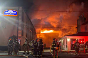 PHOTOS: 4-Alarm Fire Destroys Howard Johnson Inn, Sends Guests Scrambling In Camden County