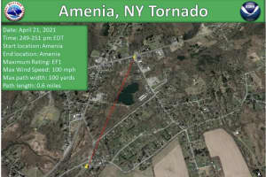 New  Image Shows Path Of Tornado That Touched Down In Dutchess County