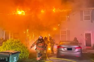 Multi-Alarm Fire Rips Through Row Of Chester County Homes (PHOTOS)
