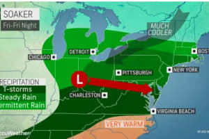 Memorial Day Weekend Will Get Off To Stormy Start: Here's The Five-Day Forecast