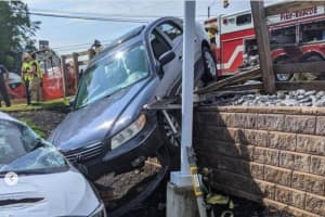 Swatara Crews Rescue Driver, Vehicle Hanging Over Embankment