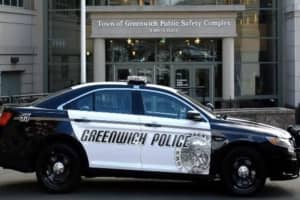 Stolen BMW Sideswipes Greenwich Police Cruiser, Drives Through Lawn To Escape
