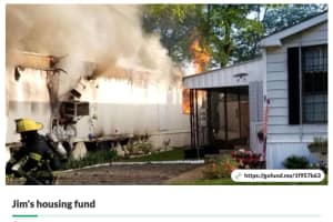 Support Surges For Elderly Morris County Man Who Lost Everything In Mobile Home Fire