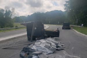 Traffic Alert: Overturned Trailer Shuts Main Road In Sussex County