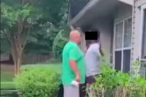 NJ Man Accused Of Harassing Black Neighbor In Video Gets Jeered By 100 Angry Protesters