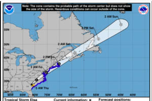 Here Comes Elsa: Tropical Storm Will Bring Heavy Rain, Gusty Winds To Region