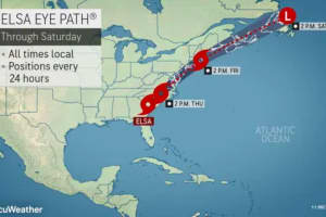 Tracking Tropical Storm Elsa: 60 MPH Winds, Flash Flooding Heading To Area
