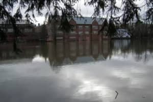 Ida: Westchester School, Fields Damaged By Flooding From Storm