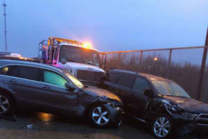 65 Cars Involved In Icy Crashes On Major NJ Roadway