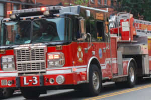 Three-Alarm Fire In Jersey City, Two Firefighters Taken To Hospital: Authorities