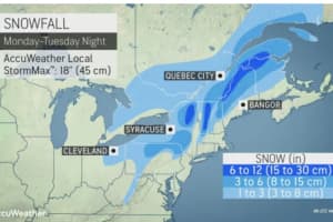 Projections For Snowfall, Timing Released As Post-Easter Nor'easter With Damaging Winds Nears