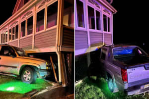 Pickup Truck Barrels Into Sussex County Home (PHOTOS)