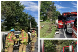 Driver Hospitalized After Being Extricated From Vehicle In Frederick County