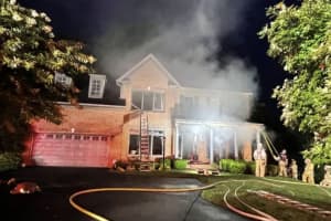Lightening Strike Sparks House Fire In Woodbridge