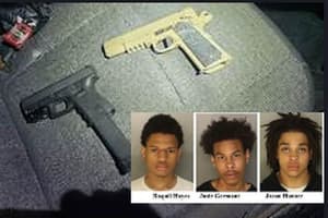 Trio Busted With Ammo, Stolen Guns: Newark PD