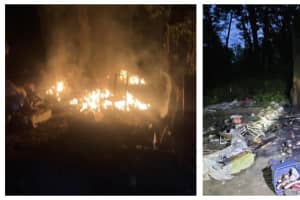 One Hospitalized When Tent Fire Breaks Out In Maryland Homeless Encampment