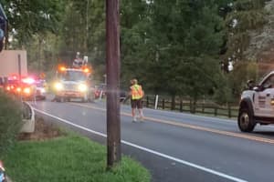 Transformer Catches Fire, Causes Power Outages As Truck Strikes Utility Pole In Warren County
