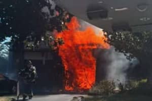 One Hurt As Fierce Blaze Ravages 7 Hunterdon County Townhomes (PHOTOS)
