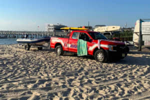 Missing Swimmer Pulled From Water Off Jersey Shore (VIDEO)