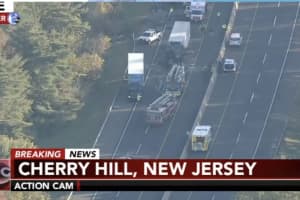 Tractor-Trailer Fire Delays Traffic On New Jersey Turnpike