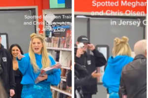 Meghan Trainor Spotted With TikToker In Jersey City Target Store