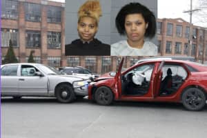 2 Women Crash Stolen Car Into Waterbury Cruiser, Police Say