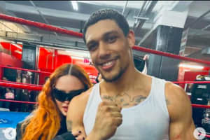 Madonna Cozies Up To Absecon Boxer Josh Popper