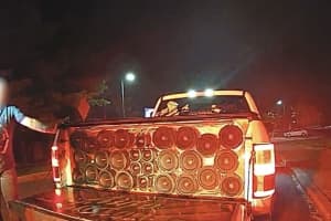 Truck's 50+ Blaring Speakers Rattle Jersey Shore Town
